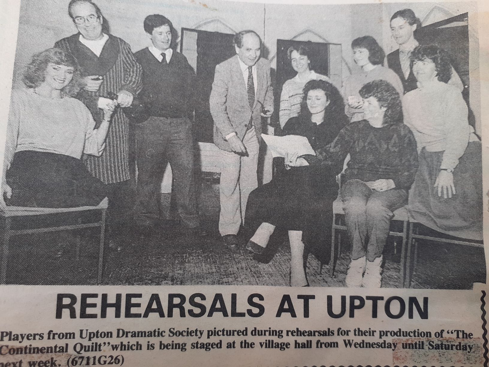 1988 Continental Quilt Upton Dramatic Society